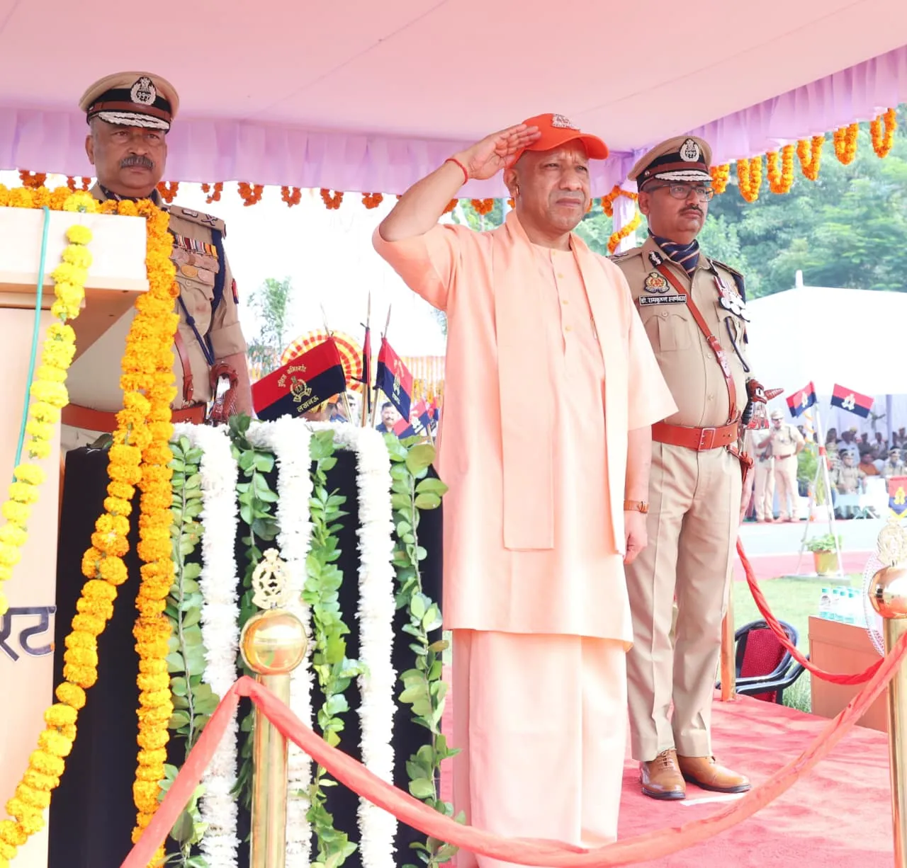 UP CM Yogi in Police Smriti Diwas - 4
