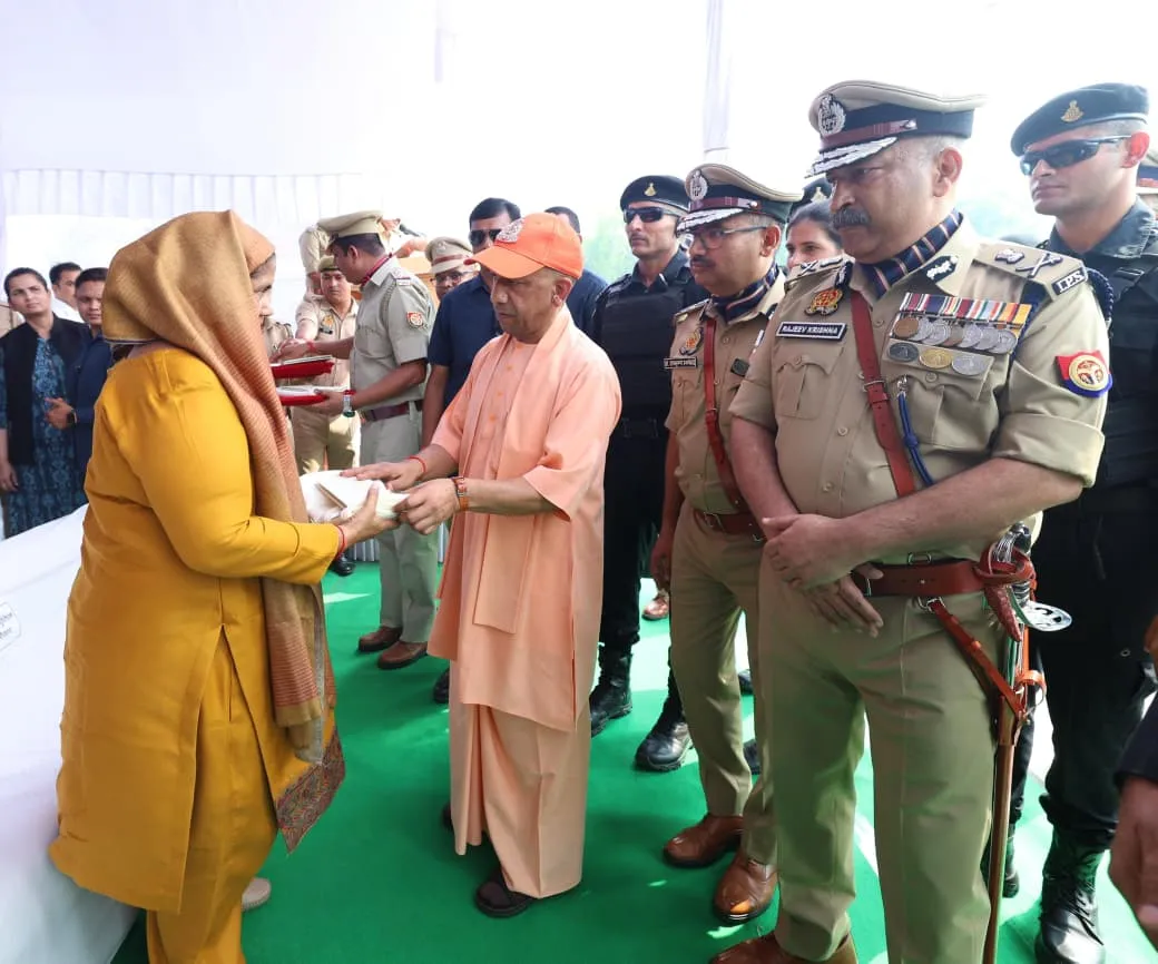 UP CM Yogi in Police Smriti Diwas - 5