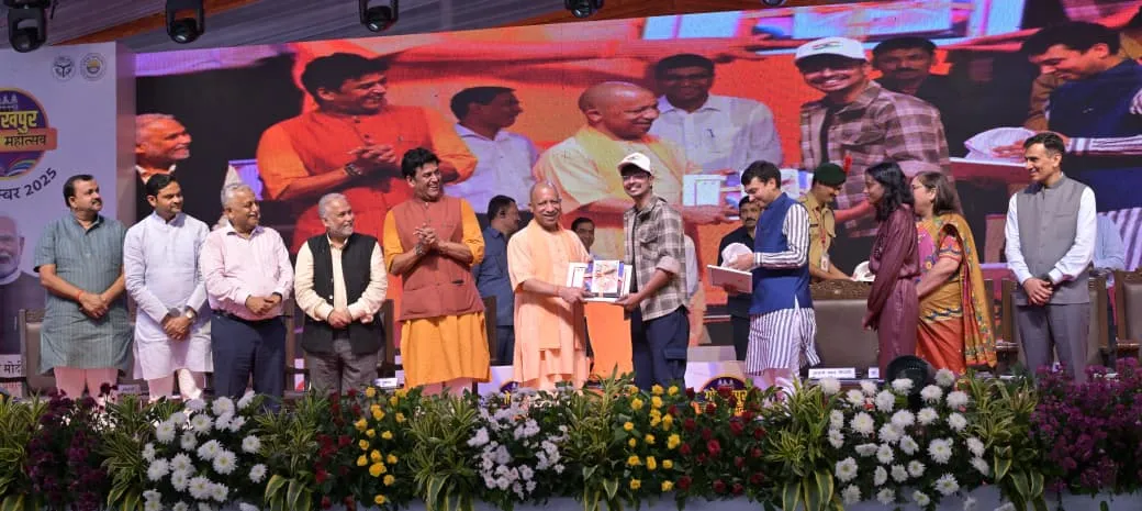 UP - CM Yogi in Gorakhpur Pustak Mela - 2