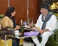 दीपावली संघर्ष विराम? किरण मजूमदार-शॉ ने उपमुख्यमंत्री शिवकुमार से की मुलाकात