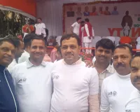 सरदार पटेल की 150वीं जयंती पर श्रद्धांजलि सभा, देशभक्ति के नारों से गूंजा माहौल