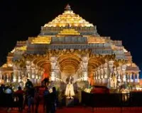 राम मंदिर में भव्य ध्वजारोहण की तैयारी