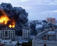 गाजा पर IDF का भीषण हमला: हमास के ठिकानों पर भारी बमबारी, कई मौतें और घायल