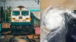 Cyclone Montha का प्रभाव – ट्रेन सेवाओं में व्यापक व्यवधान