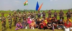 भारत ने 60 बांग्लादेशी घुसपैठियों को वापस भेजा