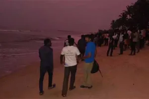 समुद्र तट पर तीन स्कूली बच्चे डूबे, एक महीने में तीसरी ऐसी त्रासदी