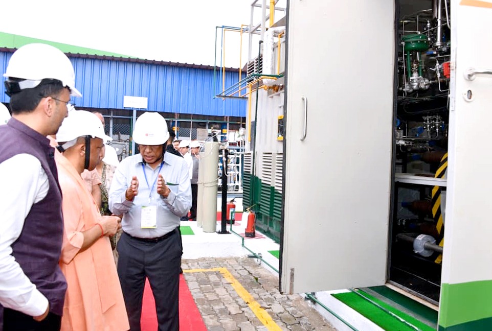 Hydrogen Gas Plant ka udghatan - 3